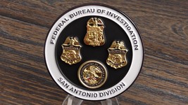 FBI Joint Terrorism Task Force San Antonio Division Challenge Coin #821U - £51.02 GBP