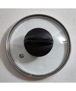 Vintage Clear Glass &amp; SS 5 7/8&quot; Round Pot Pan Replacement Lid #30 - $26.39 CAD