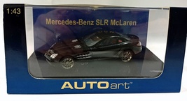 Diecast Car 1/43 scale AutoArt &quot;Mercedes-Benz SLR McLaren&quot; Black #56122  - $40.00