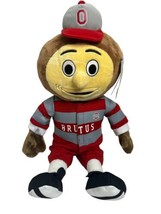 New W/ Tag Build-A-Bear Ohio State Buckeyes &quot;Brutus&quot; Mascot 18&quot; Tall Plush OSU - £26.83 GBP