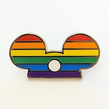 Mickey Mouse Disney Pin: Rainbow Pride Ears - £15.87 GBP