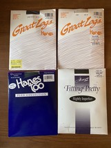 Vintage Hanes Woman Queen 2x Pantyhose - $12.86