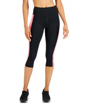 $25 Id Ideology Womens Colorblocked Cropped Leggings Black Size 2X - £11.25 GBP