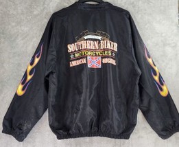 Wise Guy Jacket Mens One Size Black Southern Biker Motorcycles American ... - $59.39