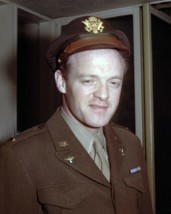 Van Heflin 1940&#39;s era in military uniform and cap 11x14 photo - £11.79 GBP