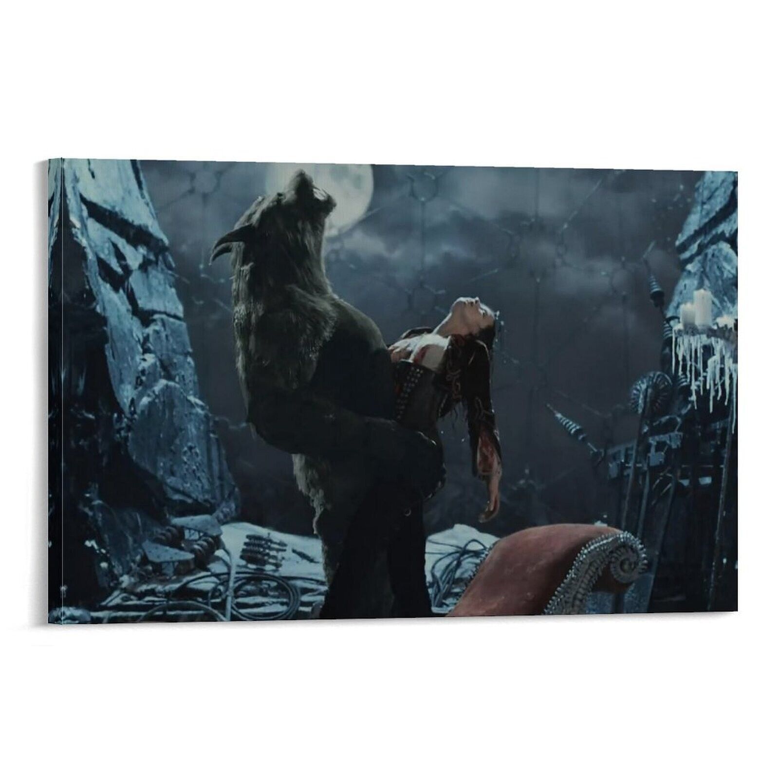 Movie Poster Van Helsing Canvas Decorative Interior Framed Painting 18x1... - $15.99