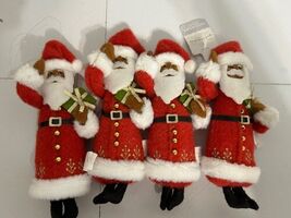 Target Wondershop Christmas Ornament Santa Claus Gift Felt NEW 2024 Lot ... - €18,56 EUR