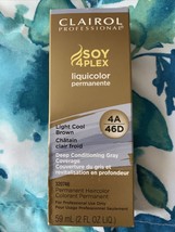 Clairol Soy 4 Plex Liquicolor Permanente 4A/46D Light Cool Brown - £4.70 GBP