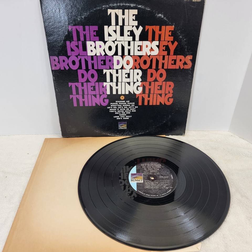 The Isley Brothers - Do Their thing - LP Record Stereo Sunset SUS-5257 -... - $7.87