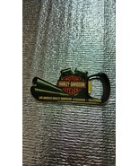 Harley Davidson Anaheim, California Twin Exhausts bottle opener magnet - $33.00