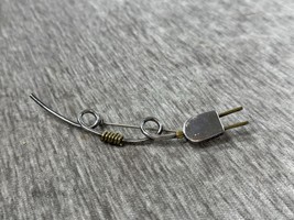 Vintage Taxco Mexican Sterling Silver ELECTRIC PLUG Pin Brooch Electrici... - $49.49