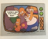 The Simpson’s Trading Card 1990 #9 Homer &amp; Bart Simpson - £1.57 GBP