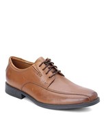 Clarks Men&#39;s Tilden Walk Oxford - Brown Leather - Size 11 W - £58.05 GBP