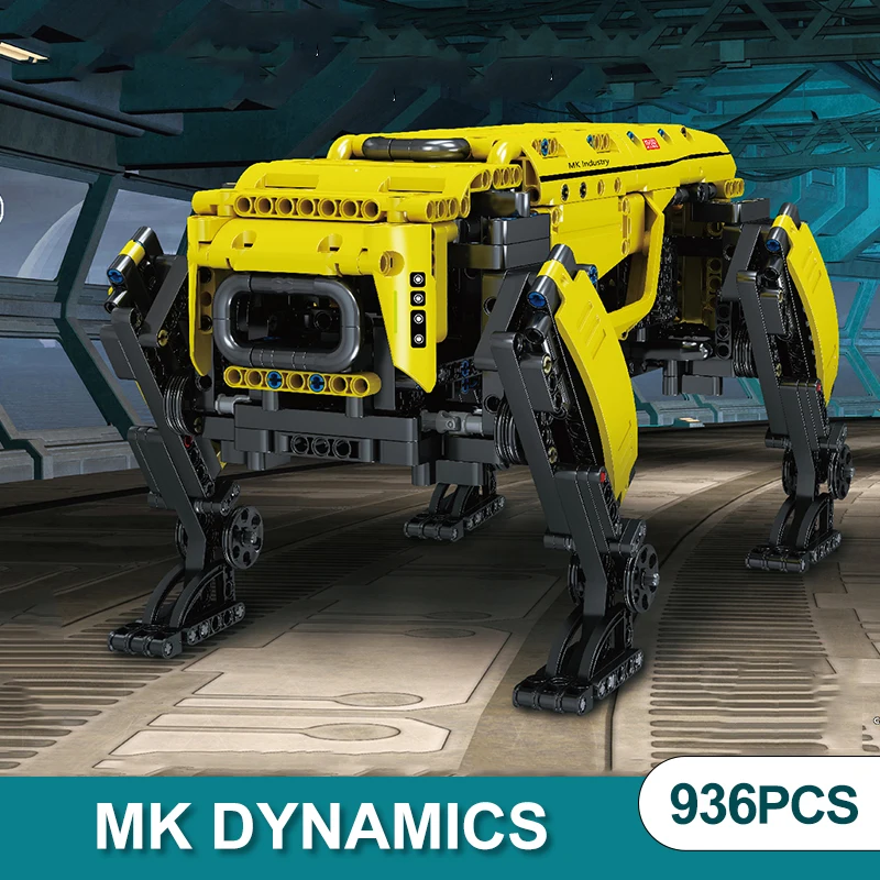 Creative Expert MK Dynamics High-Tech Technical RC Robot Model Dog Building - $108.94