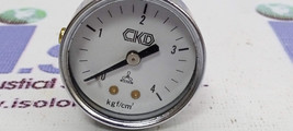 CKD Pressure Gauge 0-4 Kgf/cm2 Nisshin - £64.39 GBP
