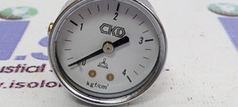 CKD Pressure Gauge 0-4 Kgf/cm2 Nisshin - $111.40 CAD