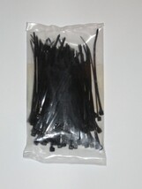 100 Pack Black Cable ZIP Ties 4 Inch 18LBS Nylon 4&quot; - $52.73 MXN