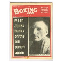 Boxing News Magazine August 12 1983 mbox3432/f Vol.39 No.32 Mean Jones banks on - £3.05 GBP