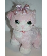 Kitty Surprise Mama Cat 10&quot; Sits Stuffed Pink Plush Soft Toy No Kittens ... - $42.10 CAD