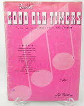 Good Old Timers Song Book 56 Songs 1922 Piano Vocal Feist Antique Sheet ... - £13.22 GBP