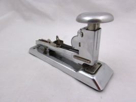 Ace Fastener Co Pilot Model 402 Stapler Chrome Vintage Mid Century Working - £17.66 GBP