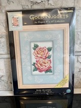Dimensions Gold Nuggets Rose Whisper Cross Stitch Kit- 35114 INCOMPLETE-... - $9.50