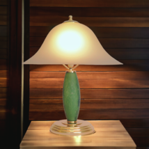 Beautiful Country Home Table Lamp Glass Body - $224.31
