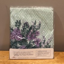 Vtg Royal Cannon 2 Mist Green Pillowcases Oscar de la Renta Les Belles F... - $39.59