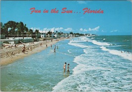 ZAYIX Postcard Florida Fun in the Sun Beach Scene Frank Boran Photo 1020... - £3.92 GBP