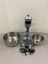 Vintage Sunbeam Mixmaster w Standard Beaters, Base, Stand &amp; Bowls V14CWS... - £45.60 GBP