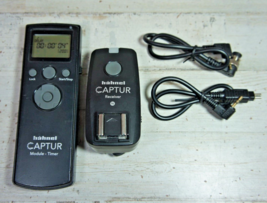 Hahnel Captur Timer Kit Wireless Remote Module and Receiver for Nikon Ca... - $37.99