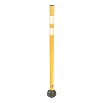 Gorilla Post Magnetic Yellow Impact Recovery Delineator Bollard Sign Post 48" B image 2