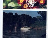Deer Creek Lake &amp; Dam Brochure Army Corps of Engineers 1970&#39;s Circlevill... - £13.93 GBP