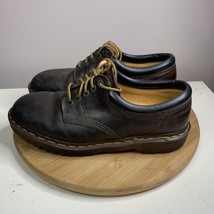 Vintage Dr DOC MARTENS Men’s Size 9 Shoes Brown Leather Oxford England AW04 - £47.76 GBP