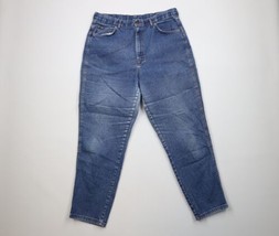 Vintage 90s Streetwear Womens 20 Distressed Straight Leg Denim Jeans Blue USA - £31.24 GBP