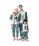 Cute dinosaur Christmas boys pajama set, Matching dino family pyjama set... - £35.04 GBP
