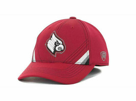 Louisville Cardinals Tow Pace TC NCAA Team Logo Stretch Fit Cap Hat OSFM - £14.37 GBP