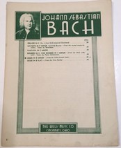 Willis Sheet Music Gigue in B Minor Johann Sebastian JS Bach Third French Suite - £5.97 GBP