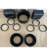 Camera Filter &amp; Lens Hood Lot: 11 Pieces By CPC, Rokunar, Quantaray, &amp; More - €11,96 EUR