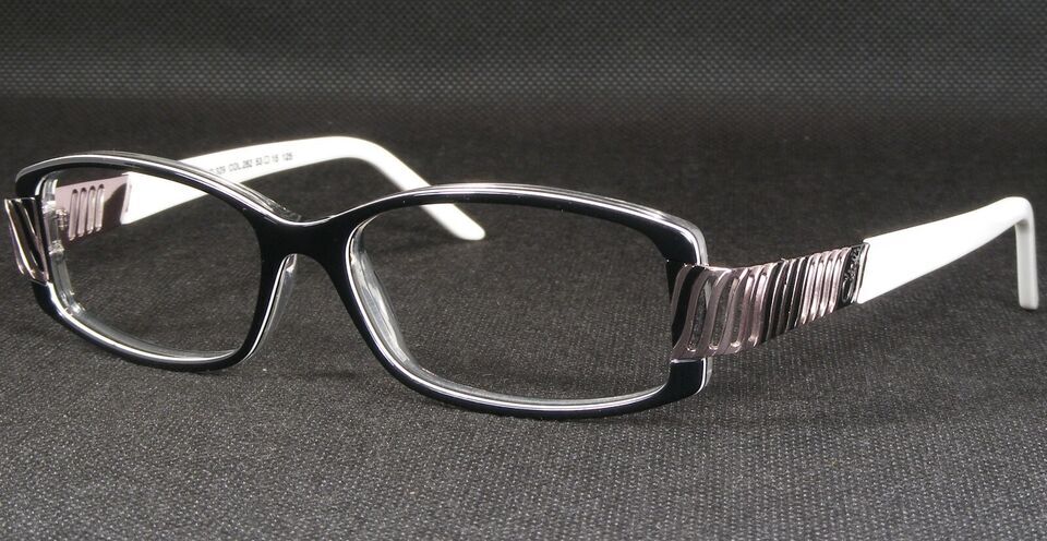 CAZAL 329 282 Black /Lilac /White /Clear UNIQUE EYEGLASSES 53-15-125mm (... - $138.60 CAZAL 329 282 Black /Lilac /White /Clear UNIQUE EYEGLASSES 53-15-125mm (... - $138.60