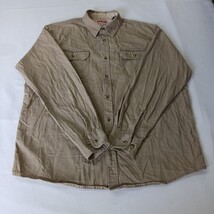 Wrangler Premium Quality Denim Shirt L Men's Blue Long Sleeve Button Up RN130273 image 15