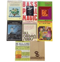 Lot 9 Vintage Organ Song Books Hymns Pop Country Easy Arrangements Conn ... - $260.27 MXN