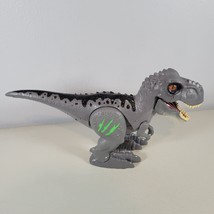 Zuru Toys Robo Alive Green T Rex Walks Roars Works 7&quot; Tall x 12&quot; Long Gray - $13.98