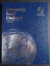 Whitman Kennedy Half Dollars Coin Folder 1964-1985 Number 1 Album Book 9699 - $9.55
