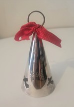 International Silver Plate Collectible Christmas Bell Tree with Angels 1997 - £19.55 GBP