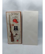 Vintage Hallmark Slim Jim Father’s Day Card Hunting Duck  - $7.91
