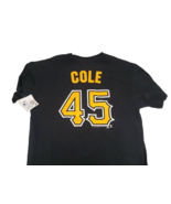 NWT Gerrit Cole Pittsburgh Pirates Jersey T-Shirt #45 w/ KMart Tags XL - £11.66 GBP
