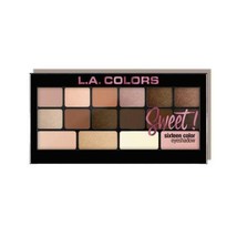L.A. Colors Sweet! 16 Color Eyeshadow Palette - Rich Vibrant Color - *SEDUCTIVE* - $5.00
