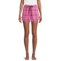 Secret Treasures Women&#39;s Sleep Shorts Size SMALL (4-6)  Pink Plaid W Poc... - $14.23