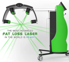 Emerald Green Laser Lipo Fat Loss Physiotherapy Cold Laser Slimming Machine - £7,845.61 GBP